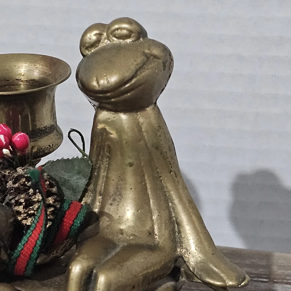 Vintage charming brass